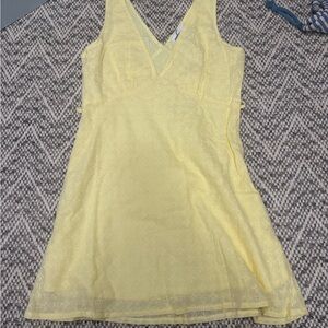 Princess Polly Yellow Nellie Mini Dress